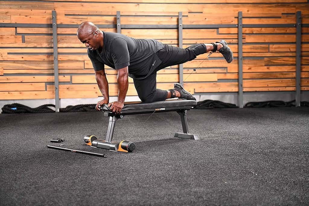 MAXPRO Fitness: Cable Home Gym | As Seen on Shark Tank | Versatile, Portable, Bluetooth Connected | Strength, HIIT, Cardio, Plyometric, Powerful 5-300lbs Resistance
